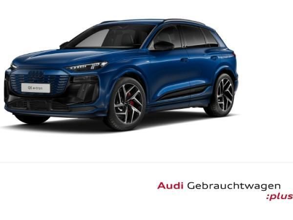 Blau Gebraucht 2025 Audi Q6 e-tron Edition .1 SUV | 75.430 € (Teuer) - Bild 1/4