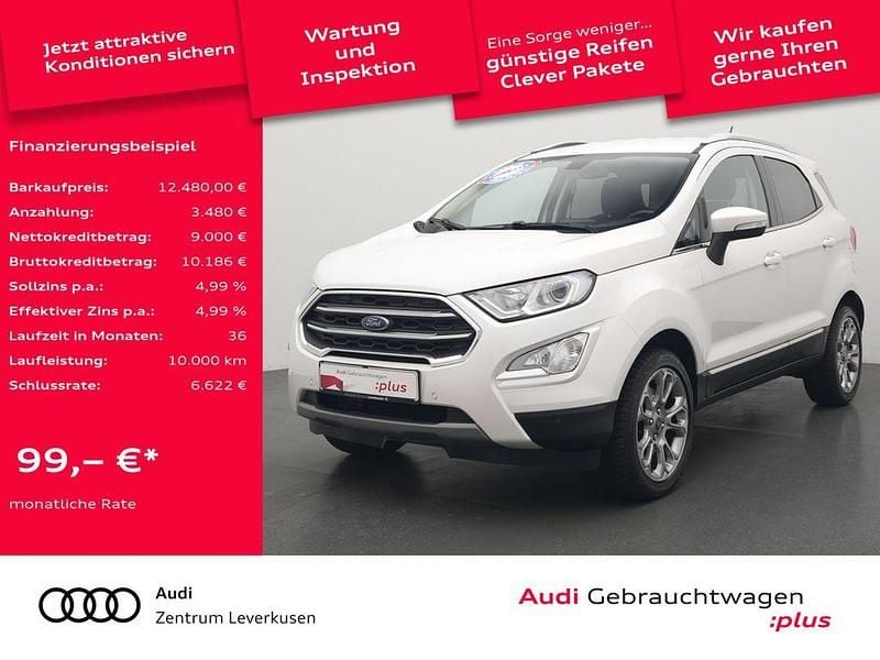 Weiß Gebraucht 2018 Ford Ecosport Titanium SUV | 12.480 € (Guter Preis) - Bild 1/4