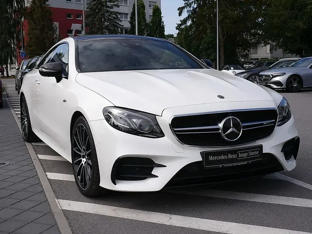Gebraucht Mercedes E53 AMG AMG 435 PS (319 kW) 2020 Designo diamantweiß bright Coupé