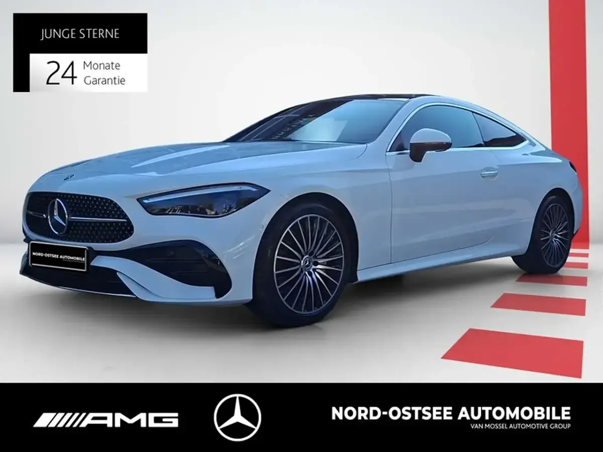 Gebraucht Mercedes CLE200 AMG 204 PS (150 kW) 2025 Unilack polarweiß Coupé