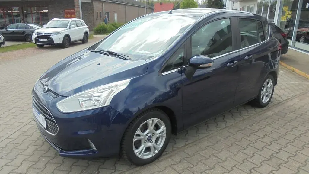Gebraucht Ford B-MAX Titanium 101 PS (74 kW) 2013 Blau Van / Kleinbus