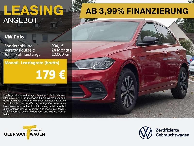 Rot Gebraucht 2024 VW Polo Goal Limousine | 21.870 € (Guter Preis) - Bild 1/4