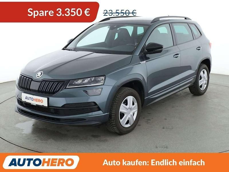 Quartz grey Gebraucht 2019 Skoda Karoq Ambition SUV | 20.200 € (Guter Preis) - Bild 1/3