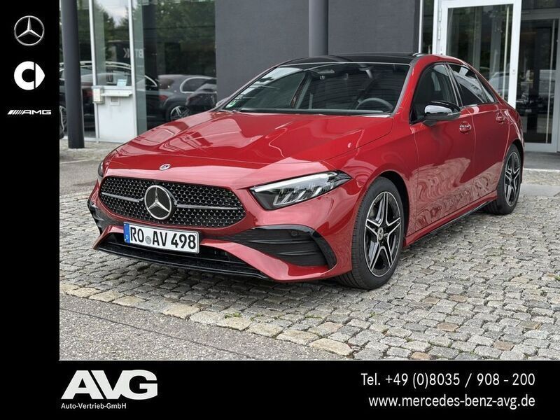 Patagonienrot Gebraucht 2025 Mercedes A200 AMG Limousine | 41.400 € (Teuer) - Bild 1/4