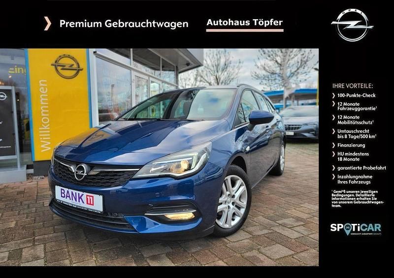 Gebraucht Opel Astra 105 PS (77 kW) 2020 Blau Kombi