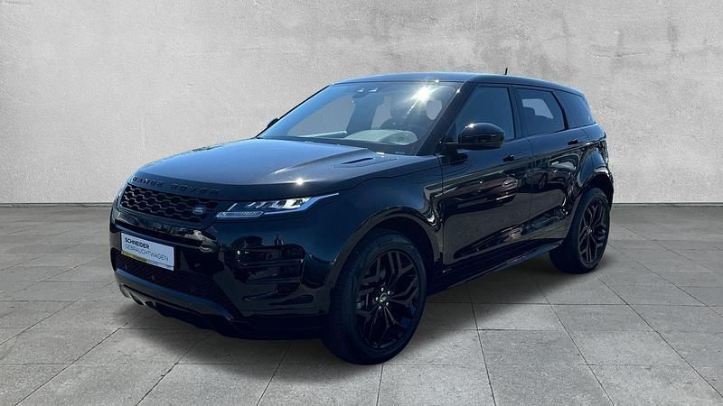 Santorini black metallic Gebraucht 2020 Land Rover Range Rover evoque R-Dynamic SUV | 36.900 € (Etwas zu teuer) - Bild 1/4