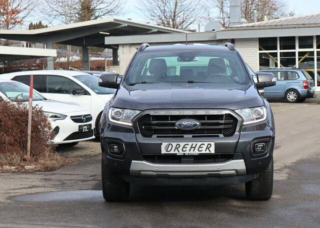Gebraucht Ford Ranger Wildtrack 212 PS (155 kW) 2020 Royalgrau met. Pickup