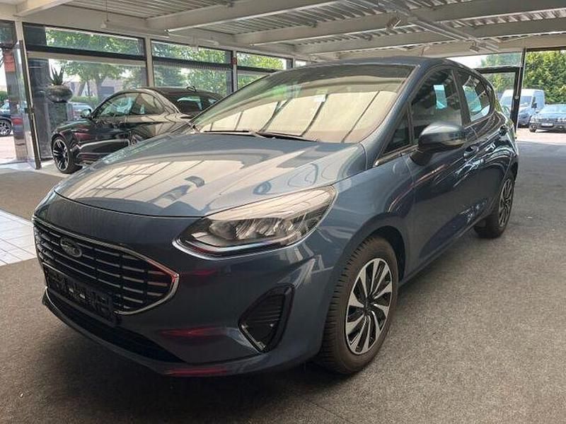 Blau Gebraucht 2023 Ford Fiesta Titanium Kleinwagen | 17.490 € (Superpreis) - Bild 1/4
