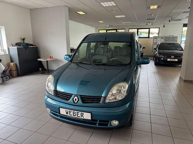 Blau Gebraucht 2007 Renault Kangoo Privilege Van / Kleinbus | 4.400 € (Teuer) - Bild 1/4