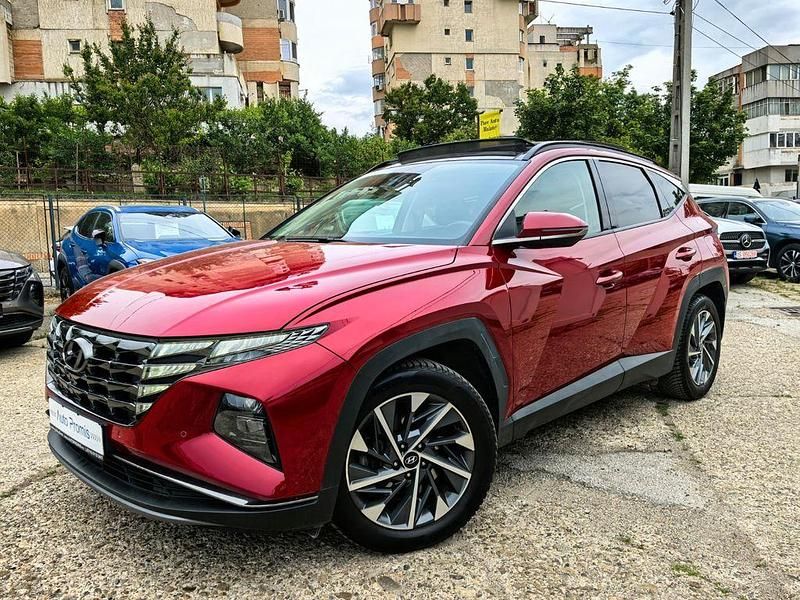 Rot Gebraucht 2021 Hyundai Tucson SUV | 20.590 € (Teuer) - Bild 1/4
