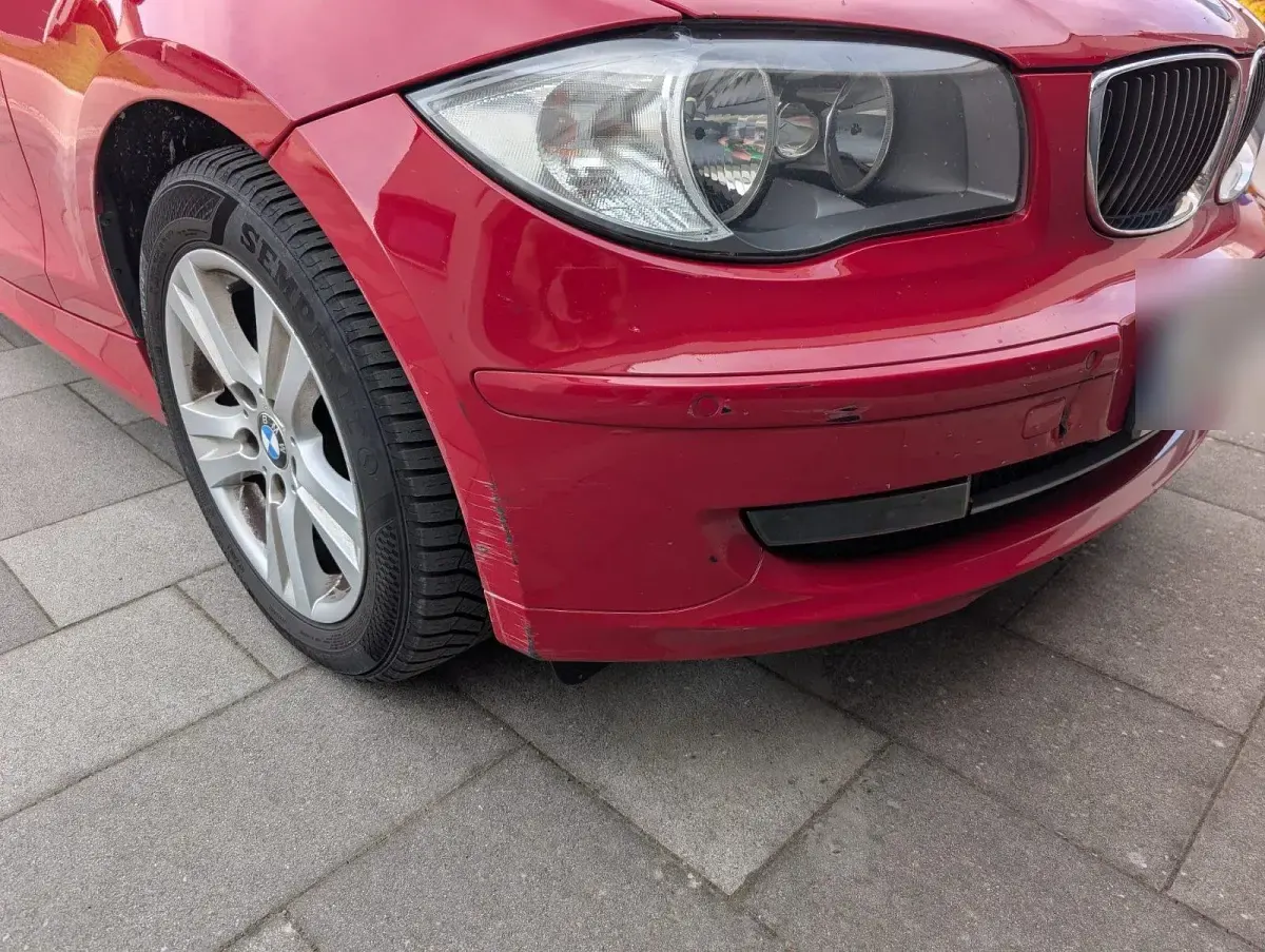 Gebraucht BMW 116 122 PS (89 kW) 2011 Rot Kleinwagen