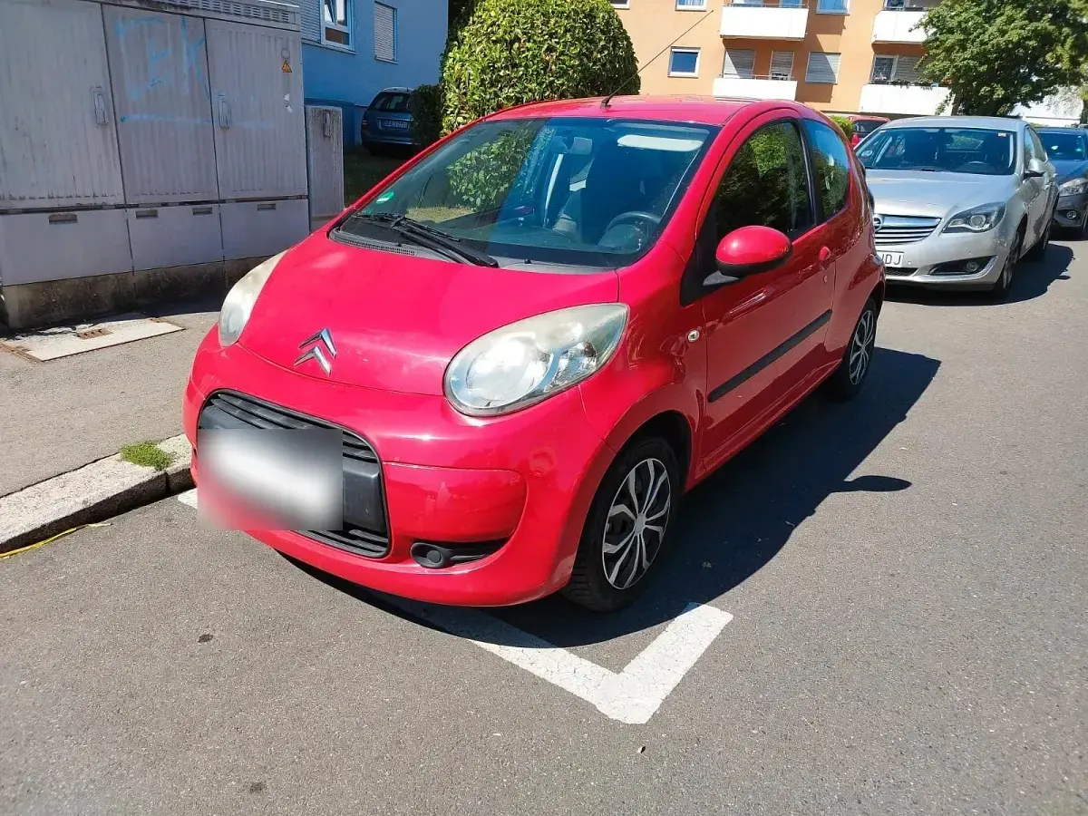 Gebraucht Citroën C1 68 PS (50 kW) 2009 Rot Kleinwagen