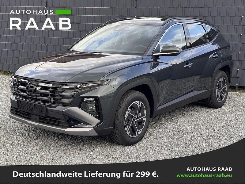 Cypress green pearl Neu 2025 Hyundai Tucson SUV | 30.490 € (Superpreis) - Bild 1/4