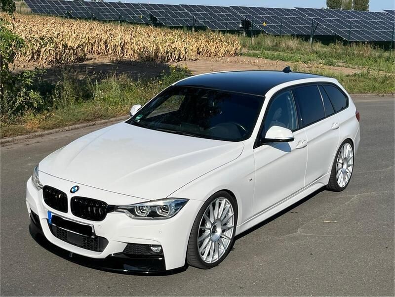 Weiß Gebraucht 2016 BMW 330 Shadowline Kombi | 20.000 € (Fairer Preis) - Bild 1/4