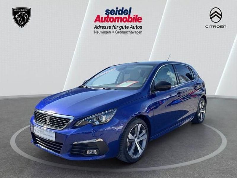 Blau Gebraucht 2018 Peugeot 308 Allure GT-Line Limousine | 15.990 € (Etwas zu teuer) - Bild 1/4