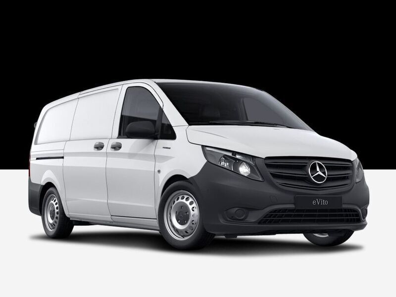 Weiß Gebraucht 2025 Mercedes e-Vito Van / Kleinbus | 39.768 € - Bild 1/4