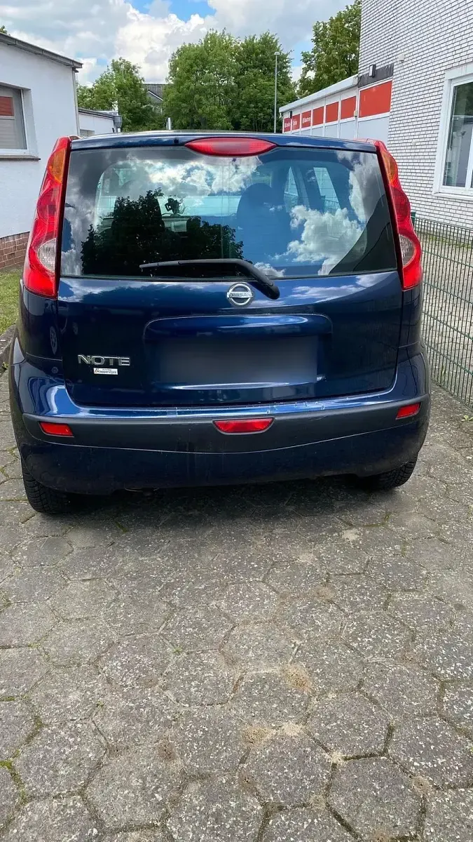 Gebraucht Nissan Note Acenta 110 PS (80 kW) 2006 Blau Kleinwagen