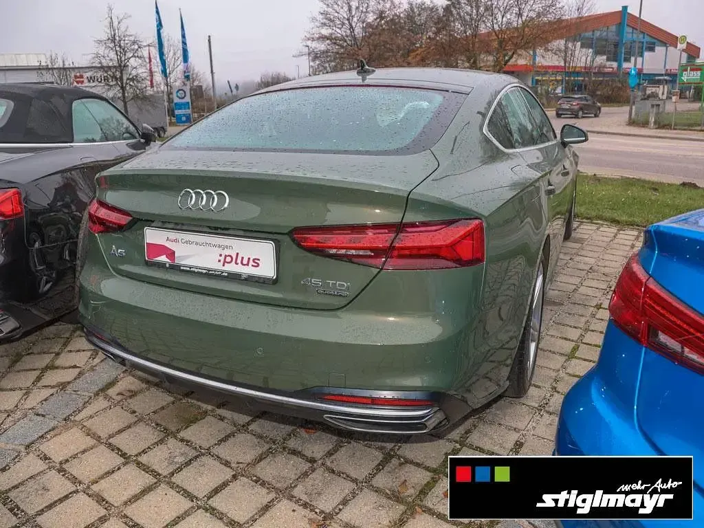 Używany Audi A5 Sportback Advanced Plus 231 KM (169 kW) 2021 Zielony Hatchback