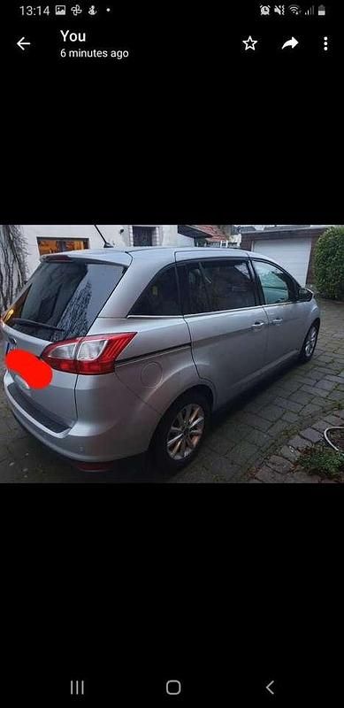 Gebraucht Ford Grand C-Max Titanium 150 PS (110 kW) 2018 Silber Van / Kleinbus