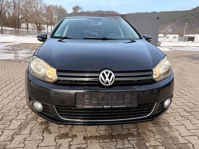 Gebraucht VW Golf VI Highline 122 PS (89 kW) 2010 Schwarz Kleinwagen