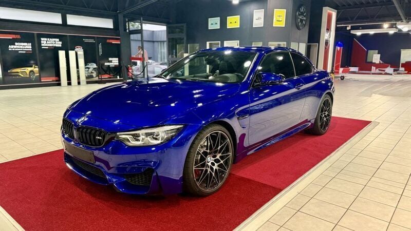 Gebraucht BMW M4 Cabriolet Performance 450 PS (330 kW) 2019 Blau Cabrio