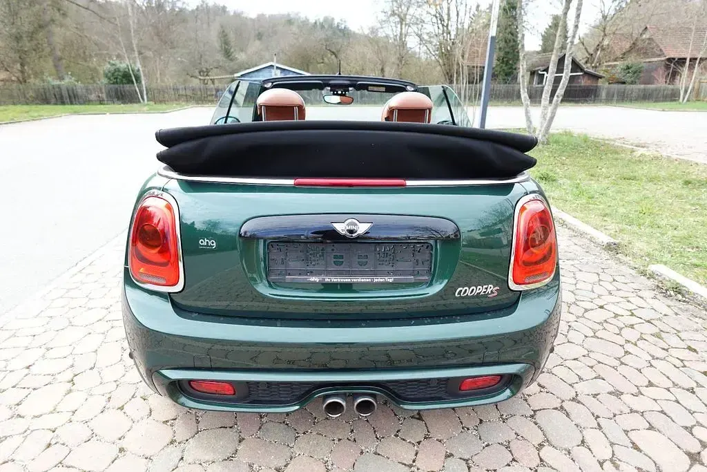 Usata Mini Cooper S Cabriolet 192 CV (141 kW) 2016 Verde Cabrio