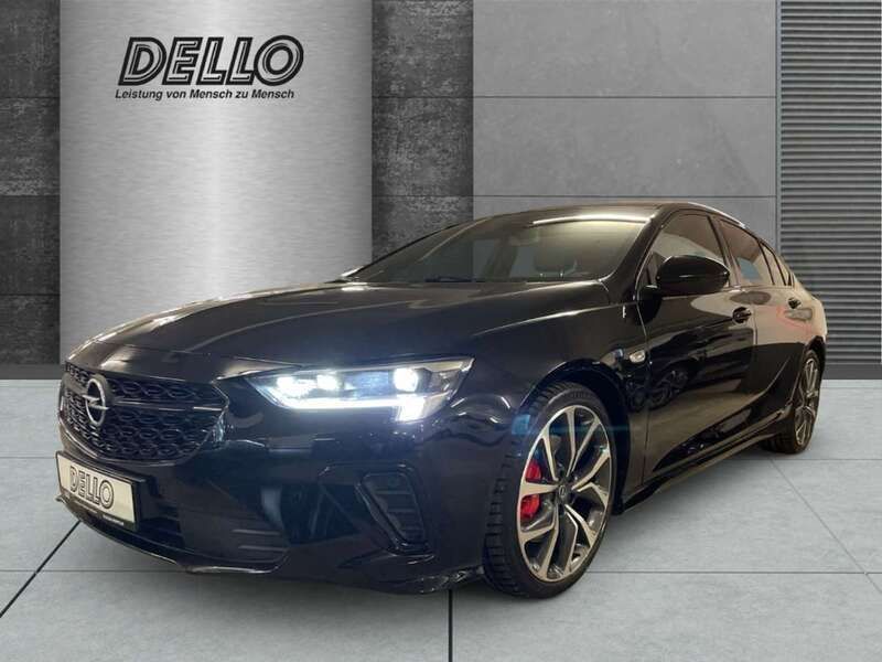 Onyx schwarz Gebraucht 2021 Opel Insignia Limousine | 32.940 € (Fairer Preis) - Bild 1/4
