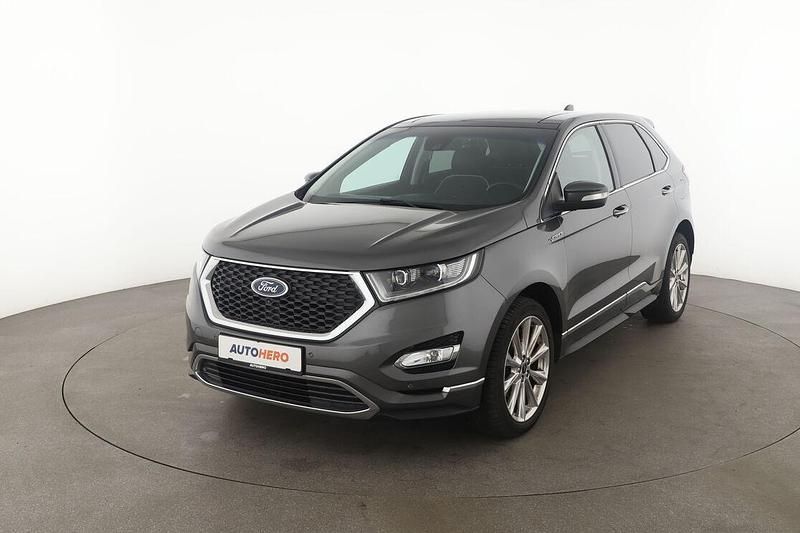 Grau Gebraucht 2018 Ford Edge Vignale SUV | 20.300 € (Superpreis) - Bild 1/3