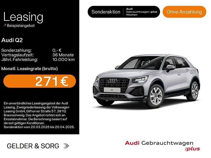 Gebraucht Audi Q2 Advanced 150 PS (110 kW) 2025 Florettsilber metallic SUV