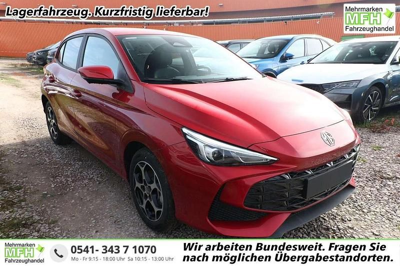 Diamond red metallic Neu 2025 MG MG3 Luxury Kleinwagen | 20.654 € (Fairer Preis) - Bild 1/4