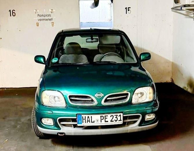 Grün Gebraucht 2000 Nissan Micra Limousine | 1.400 € (Fairer Preis) - Bild 1/4