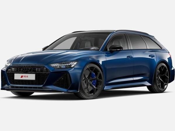 Blau (ascariblau metallic) Neu 2025 Audi RS6 Performance Kombi | 146.068 € (Superpreis) - Bild 1/4