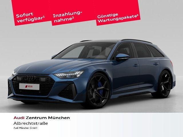 Blau Neu 2025 Audi RS6 Performance Kombi | 159.990 € (Etwas zu teuer) - Bild 1/2