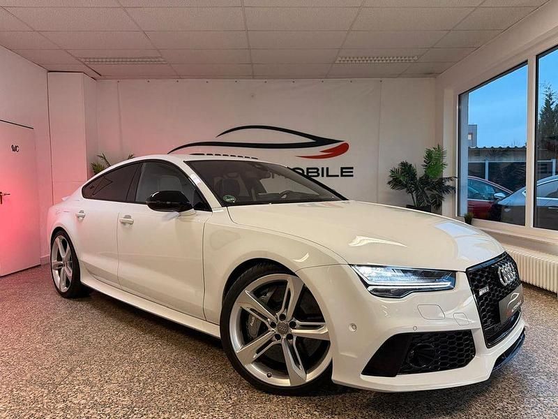 Gletscherweiss Gebraucht 2017 Audi RS7 Performance Kleinwagen | 59.950 € (Fairer Preis) - Bild 1/4