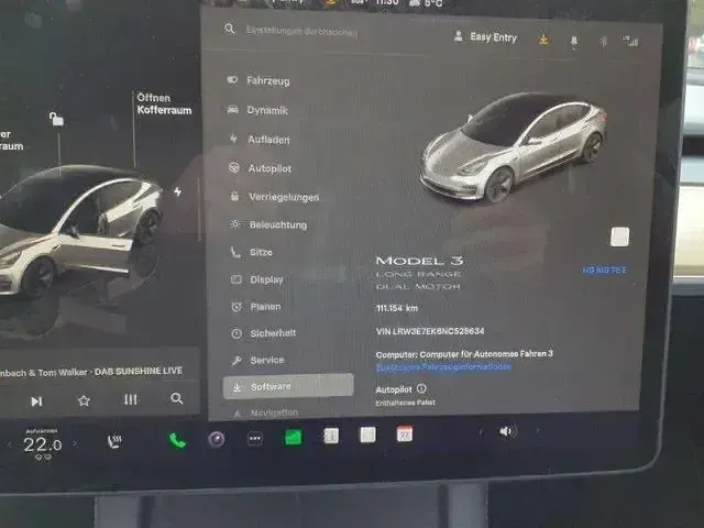 Occasion Tesla Model 3 Long Range AWD 366 kW (498 ch) 2022 Blanc Berline