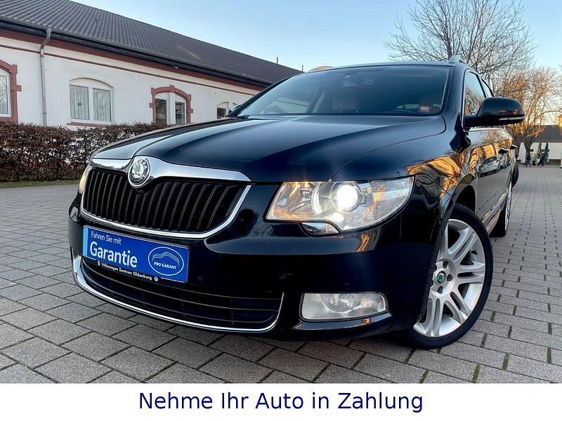 Gebraucht Skoda Superb 160 PS (117 kW) 2011 Schwarz Kombi