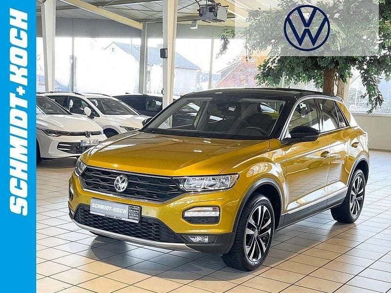 Gelb Gebraucht 2019 VW T-Roc IQ Drive SUV | 17.450 € (Fairer Preis) - Bild 1/4