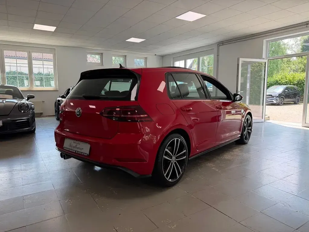 Gebraucht VW Golf VII GTD 184 PS (135 kW) 2018 Rot Limousine