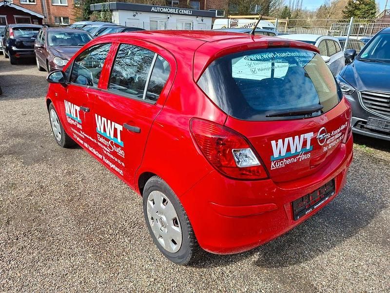 Gebraucht Opel Corsa Selection 69 PS (50 kW) 2012 Rot Kleinwagen