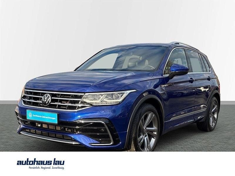 Blau Gebraucht 2023 VW Tiguan R-line SUV | 32.500 € (Guter Preis) - Bild 1/4
