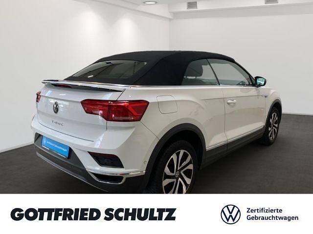 Gebraucht VW T-Roc Cabriolet Active 150 PS (110 kW) 2021 Weiss Cabrio