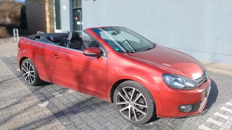 Gebraucht VW Golf Cabriolet 160 PS (117 kW) 2012 Rot Cabrio