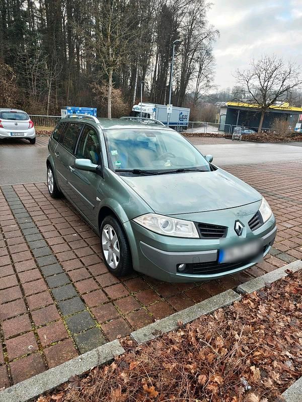 Gebraucht Renault Mégane II 112 PS (82 kW) 2007 Grün Limousine
