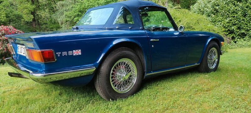 Gebraucht Triumph TR6 95 PS (69 kW) 1973 Blau Cabrio