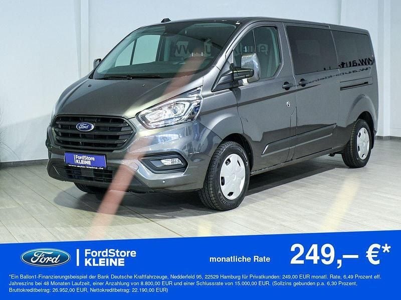 Grau Gebraucht 2020 Ford Transit Custom Trend Van / Kleinbus | 30.990 € (Teuer) - Bild 1/4