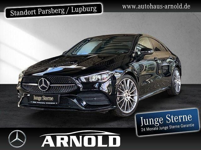 Kosmosschwarz Gebraucht 2021 Mercedes CLA250 AMG line Limousine | 36.350 € (Fairer Preis) - Bild 1/4