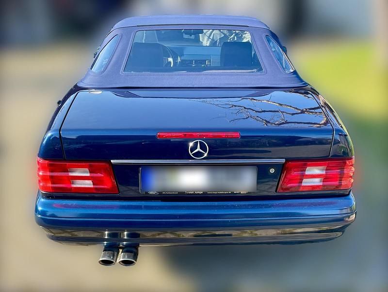 Gebraucht Mercedes SL320 AMG 231 PS (169 kW) 1996 Blau Cabrio