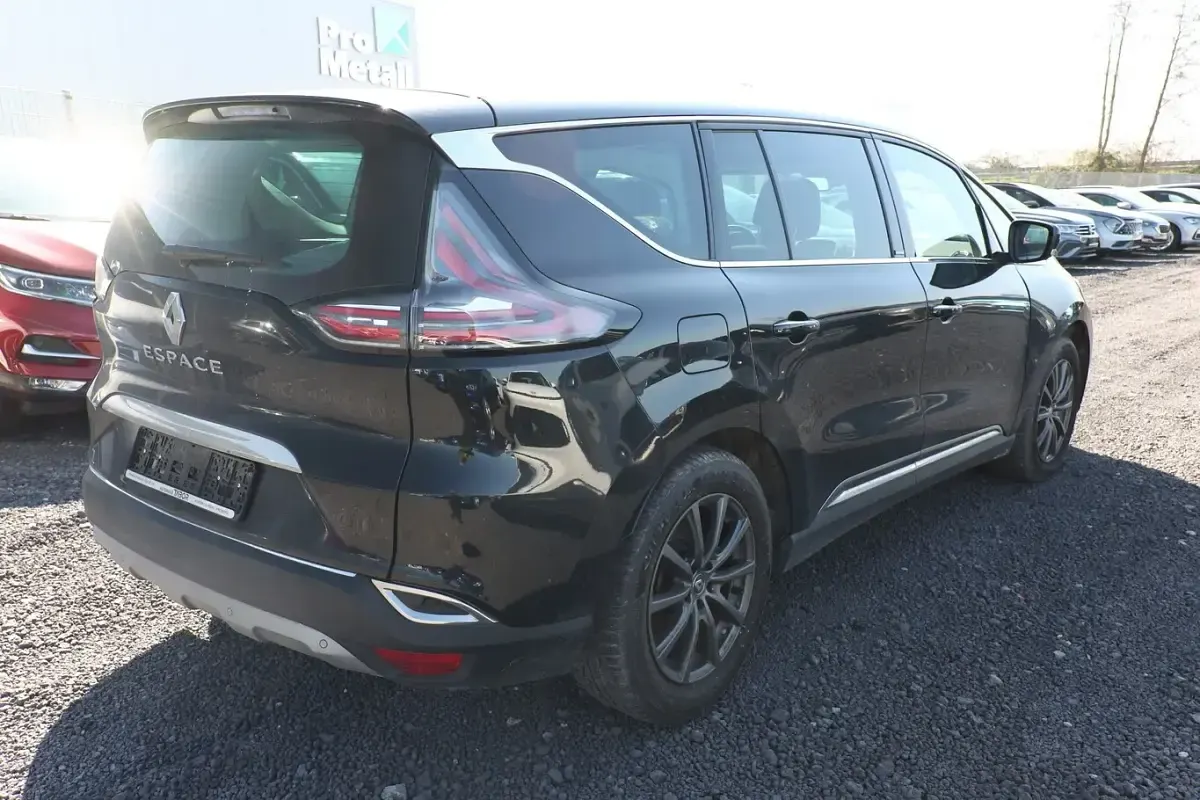 Gebraucht Renault Espace 160 PS (117 kW) 2018 Schwarz metallic Van / Kleinbus