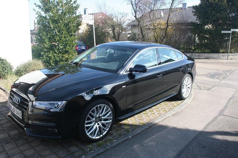 Gebraucht Audi A5 S-Line 150 PS (110 kW) 2015 Schwarz Coupé