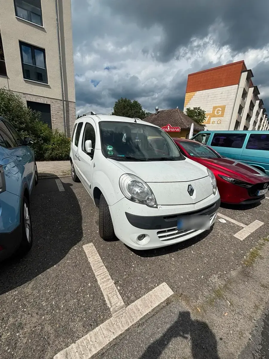 Gebraucht Renault Kangoo 66 PS (48 kW) 2011 Weiß Van / Kleinbus